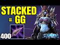 400 Passive Stacks On SYLVANAS Game Over Heroes Of The Storm 