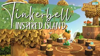 TINKERBELL INSPIRED ISLAND | Island Tour: whimsical fairycore | Animal Crossing: New Horizons