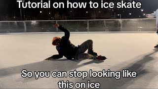 LEARN HOW TO SKATE FORWARD- FOR ABSOLUTE BEGINNERS!