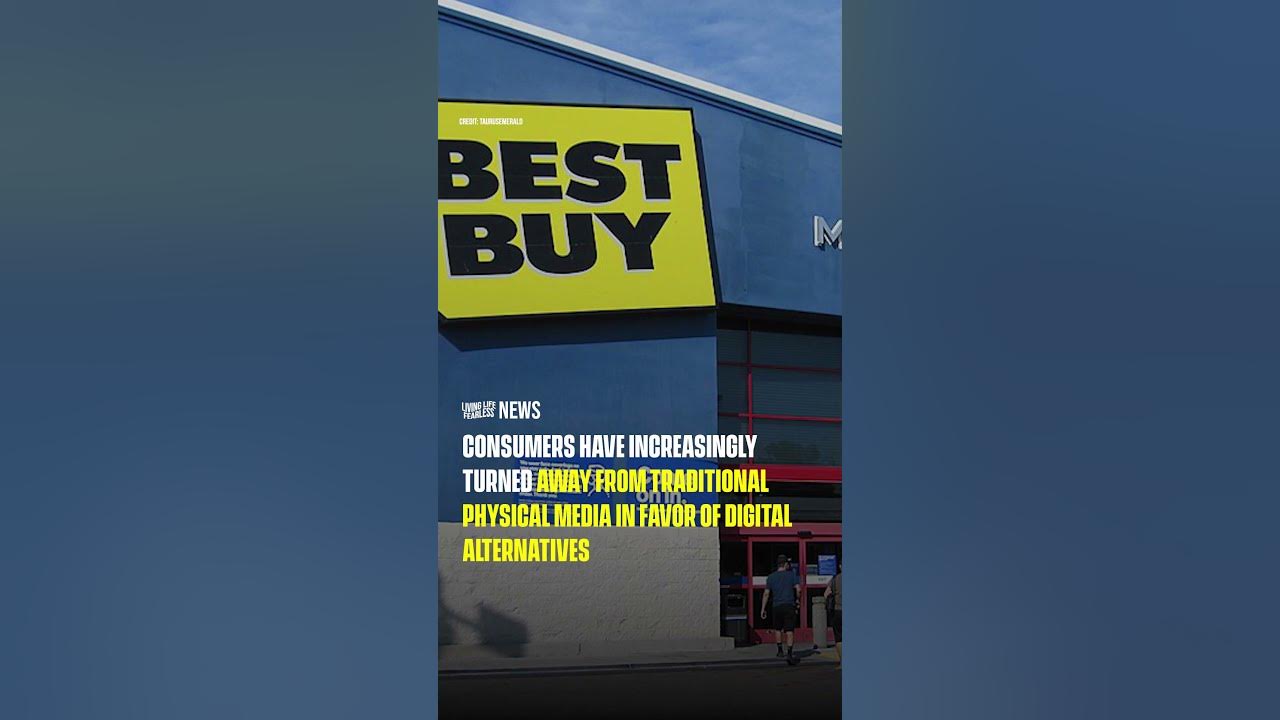 Best buy will no longer carry physical movies in 2024 marking end of