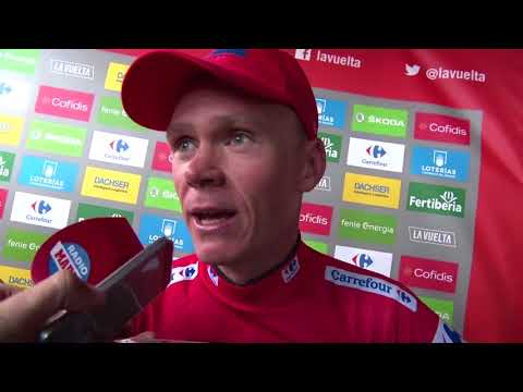 Christopher Froome - post-race interview - Stage 17 - Tour of Spain / Vuelta a España 2017