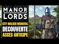 Manor lords gameplay  dcouverte de laccs anticip  le meilleur city builder mdival 