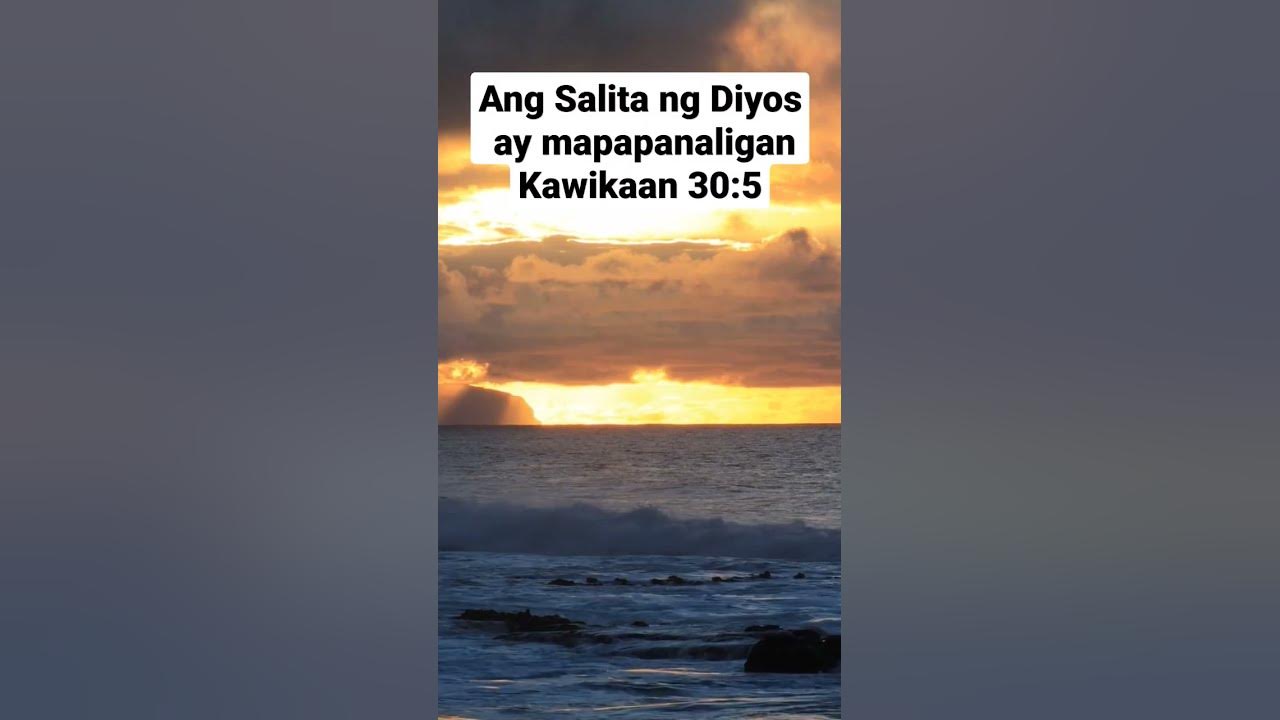 ang-salita-ng-diyos-ay-mapapanaligan-kawikaan-30-5-shorts