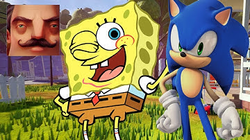 Hello Neighbor - New Neighbor Big SpongeBob Act 1 Part 387 Gameplay Walkthrough