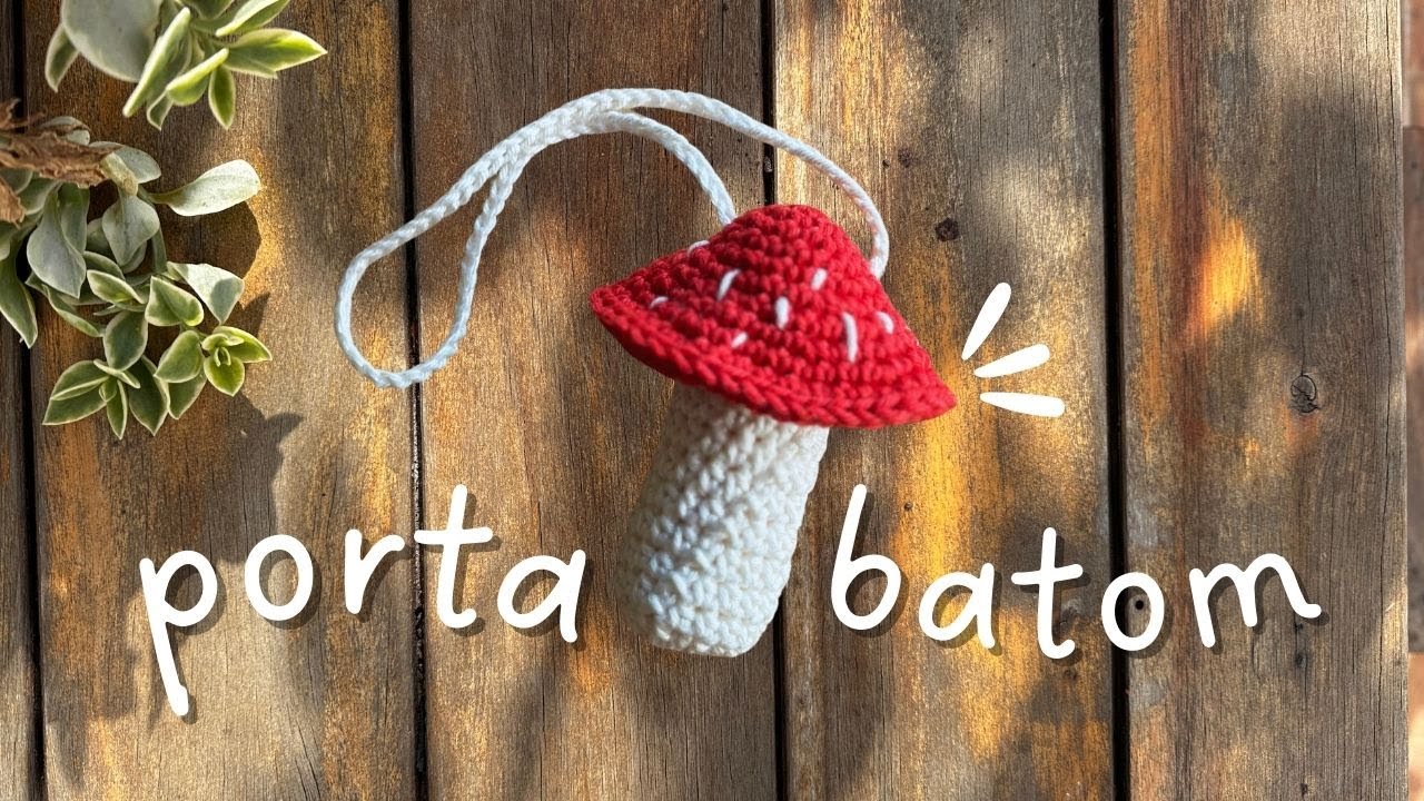 Cogumelo de crochê fácil!! 