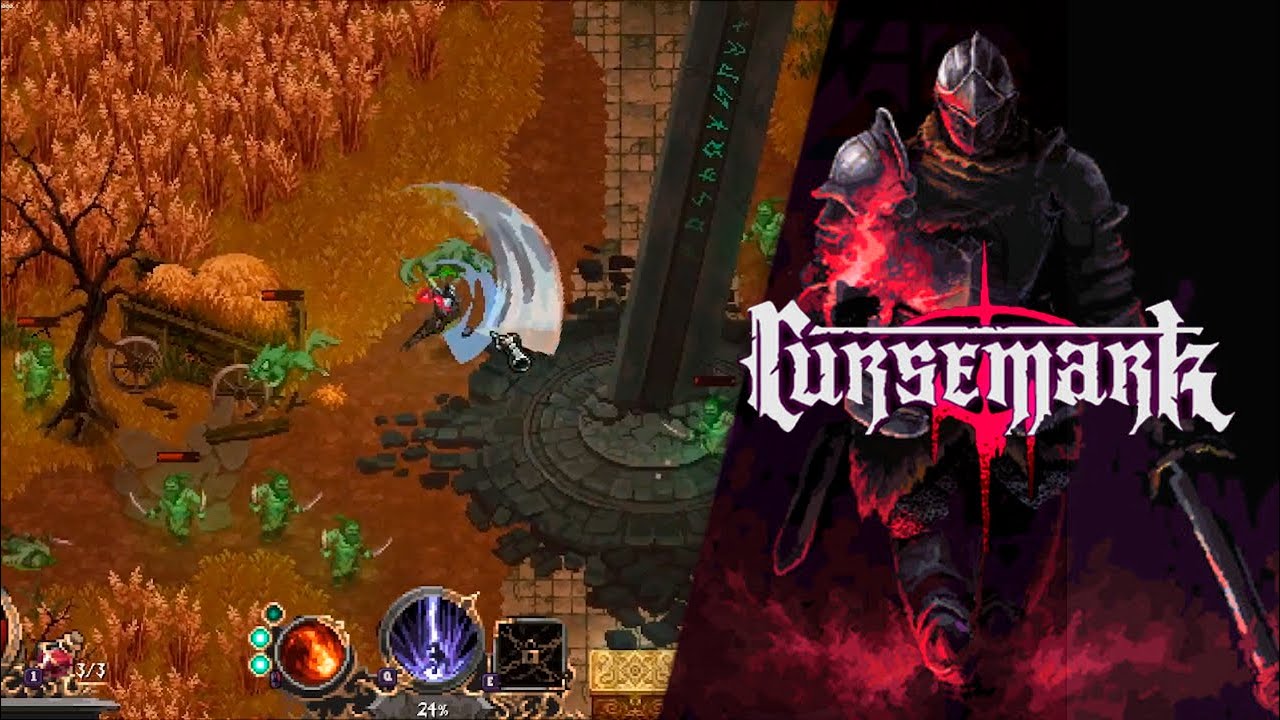 Um roguelike promissor que parece Darksouls | Cursemark