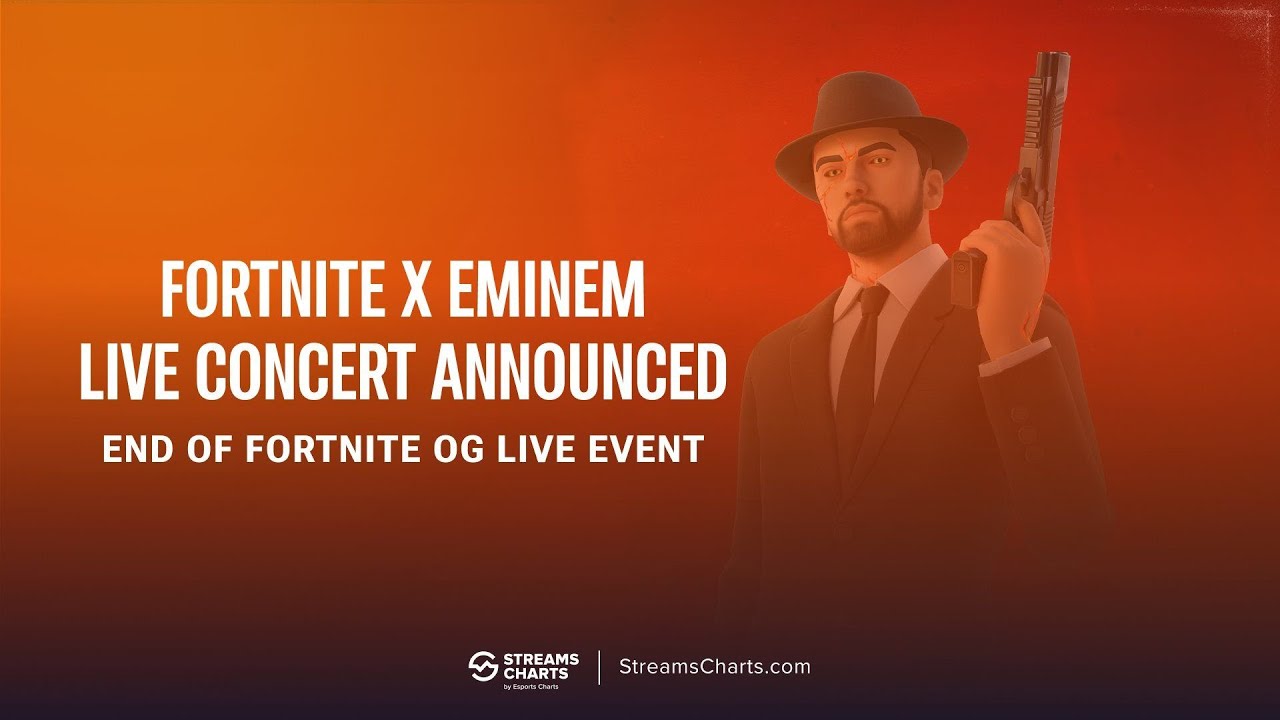 🔴 LIVE Eminem Fortnite Concert! BIG BANG Event Countdown YouTube