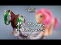 1982 My Little Pony G1 Peachy Vintage Toy Restoration - MLP Hasbro Toy Repair - Acrylic Camouflage