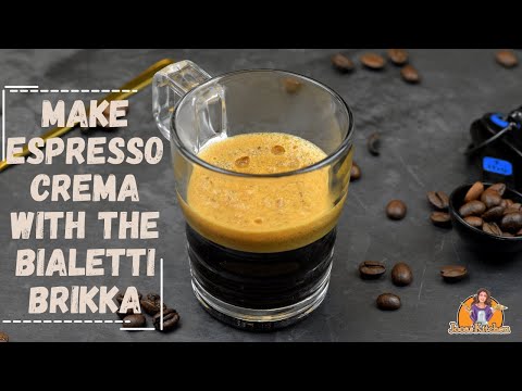 How to Make the Perfect Espresso Crema with The Bialetti New Brikka