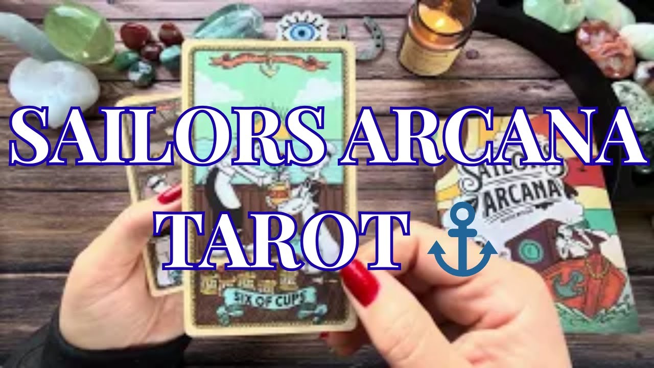 Распаковка и обзор колоды Таро «Арканы моряков»! ⚓️ Первый взгляд на эту морскую жемчужину! ✨ 