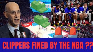 BREAKING NEWS CLIPPERS FINED BY THE NBA ?? CLIPPER NATION NEWS TODAY.