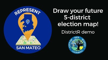 Represent San Mateo - 5-District Elections Online Mapping Tool Demo