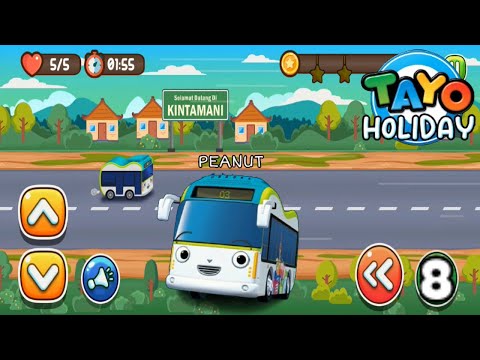 THE END OF ALL STAGES TAYO HOLIDAY | PEANUT | KINTAMANI | 8 | TAYO THE LITTLE BUS