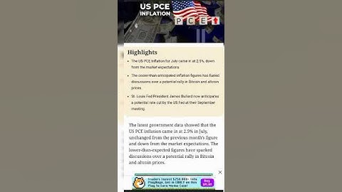 US inflation data| US PCE data