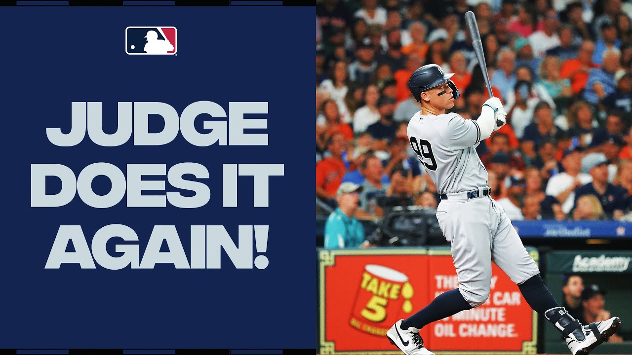 Aaron Judge hits ANOTHER homer! (No. 31 on the season for last year’s MVP!)