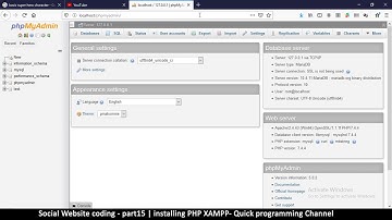 Social Website from scratch - Part 15 - Installing Xampp | OOP PHP with MYSQL Database