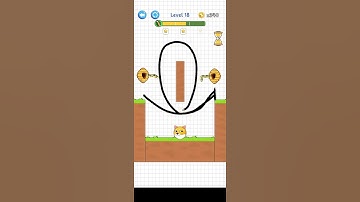 Dog Rescue - Draw to Save LEVEL 18 || #shorts #savethedog #gamepuzzle #android #ios #gameplay