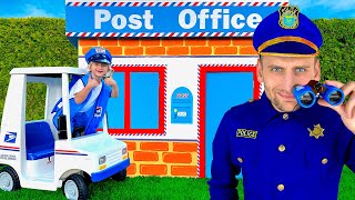 Katya and Dima Post Office Adventures - Collection of funny stories for kids