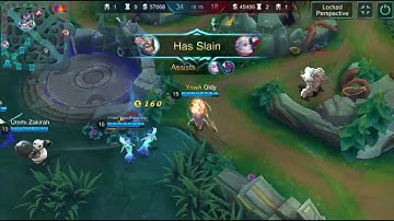 Mobile Legend Yun Zhao amazing penta kill