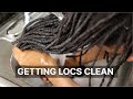 I Washed My Husband&#39;s Locs | Vlogmas Day 15