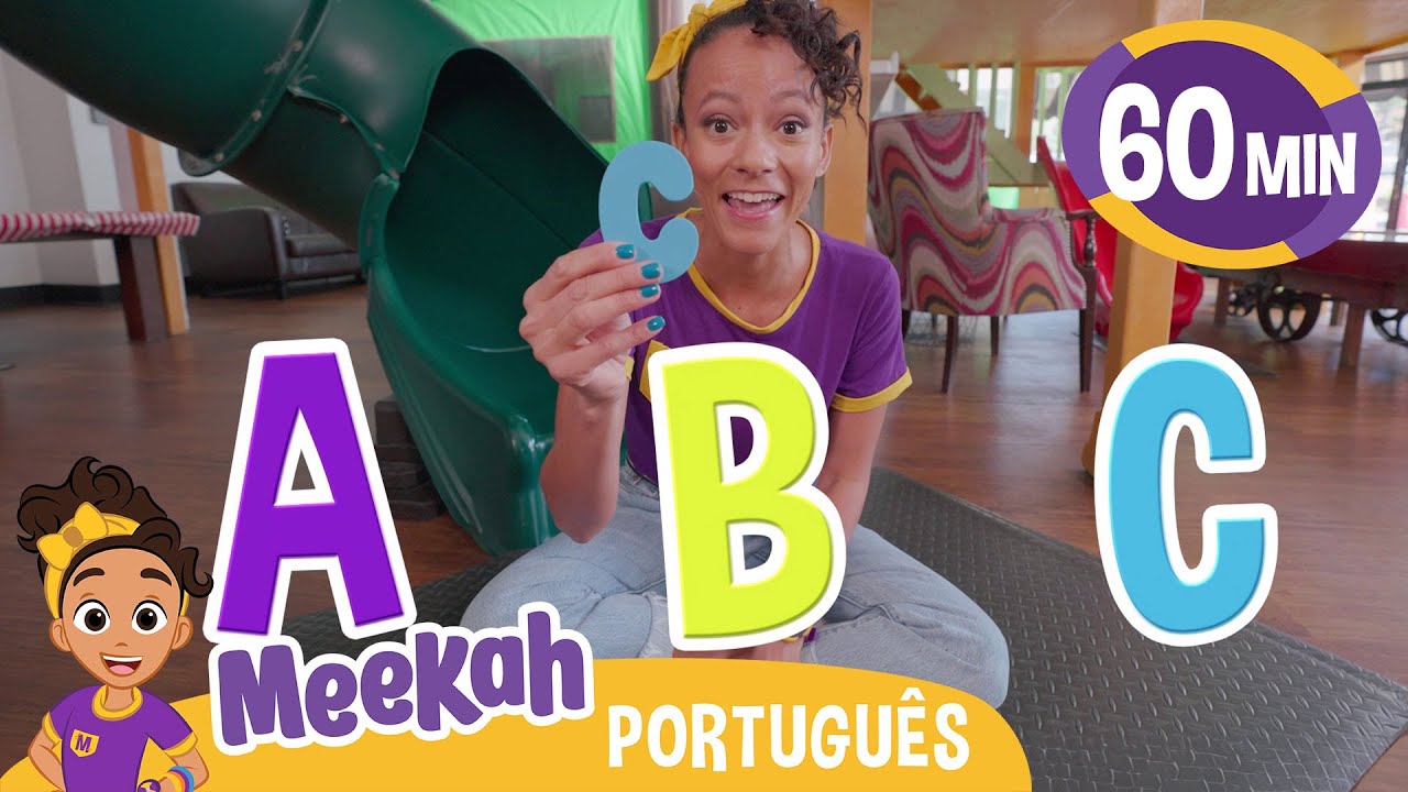 Meekah Nos Ensina Sobre as Letras do Alfabeto | 💜Olá Meekah!💜| Amigos do Blippi Brasil |
