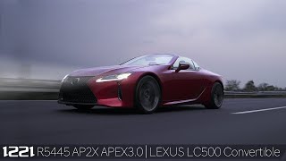 【bond shop Omiya】Lexus LC500 Convertible on 1221wheels【4K】