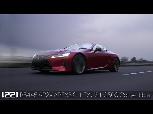 bond shop Omiya】Lexus LC500 Convertible on 1221wheels【4K】 - YouTube