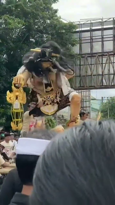 ogoh-ogoh patah kepala #ogohogoh #art #seni #budaya