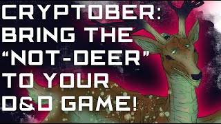 Creating the most unnerving D&D creature of all time?
Welcome to Cyrptober: A spooky month where Ill be drawing a famous cryptid and Ill try and translate them into Dungeons and Dragons while I talk about its lore, history in the real world and what theyre like to use as a DM or fight as a player.
In this video, I talk about the not deer, the creepiest creatures since...well...theyre very creepy! If youre a DM looking to add a sinister, unnerving air to your campaign, this urban legend might be the way forward. Players beware.
If you want to use a not-deer in your 5e game, or find out more, youll need:
- My homebrew: https://www.dndbeyond.com/monsters/2015383-not-deer
Find out more and contact us on our social media:
https://linktr.ee/arcaneforge
The music in the background was Wizard Wave by Fish. which you can find on his channel, here: https://www.youtube.com/c/StarmanNabiMusic Creating the most unnerving D&D creature of all time?