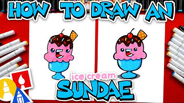 How To Draw An Ice Cream Sundae