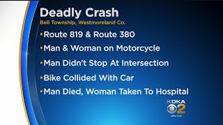 Motorcyclist Killed In Westmoreland Co. Crash