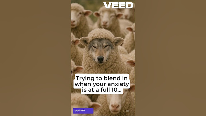 trying to blend in when you anxiety i at a full 10  #mentalhealth #mindfulness #anxietyrelief