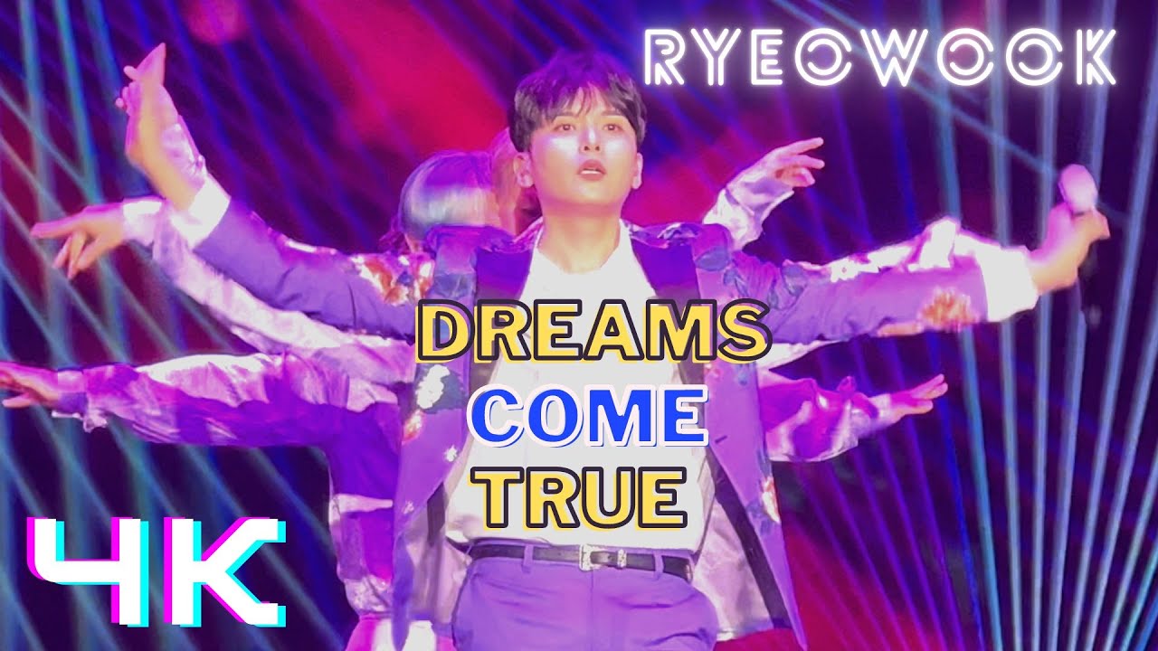 (4K Ryeowook Solo) Dreams come true - SS9 in BKK