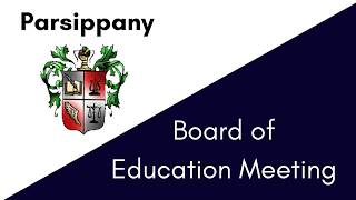 Board of Education Meeting 5/7/26