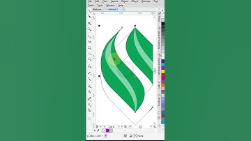 Leaf Scroll in Corel Draw | Tools Hacker Graphix