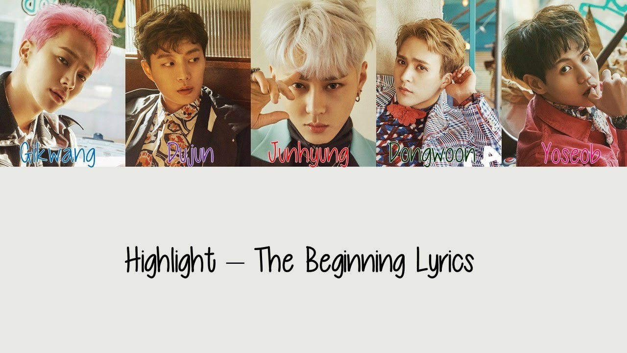 Highlight The Beginning Hang Rom Eng Lyrics Youtube