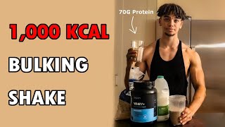 Protein Bulking Shake 1000+ Calories For Weight Gain