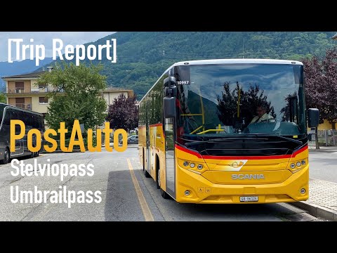 [TRIP REPORT 03] PostAuto Tirano - Stelvio - Umbrail - Müstair | Scania Interlink | Stilfserjoch