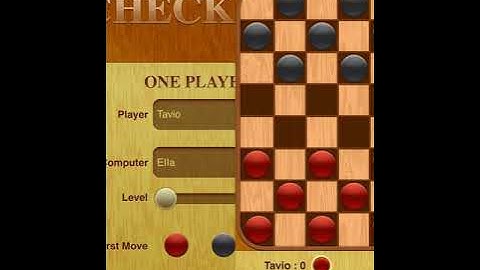 Playing checkers with a robot