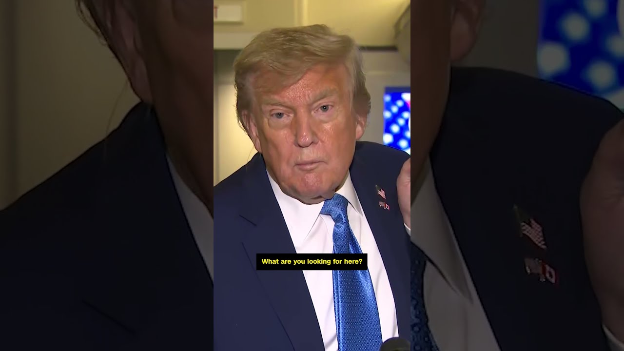 Trump Tells CNN Reporter Why He Left G7