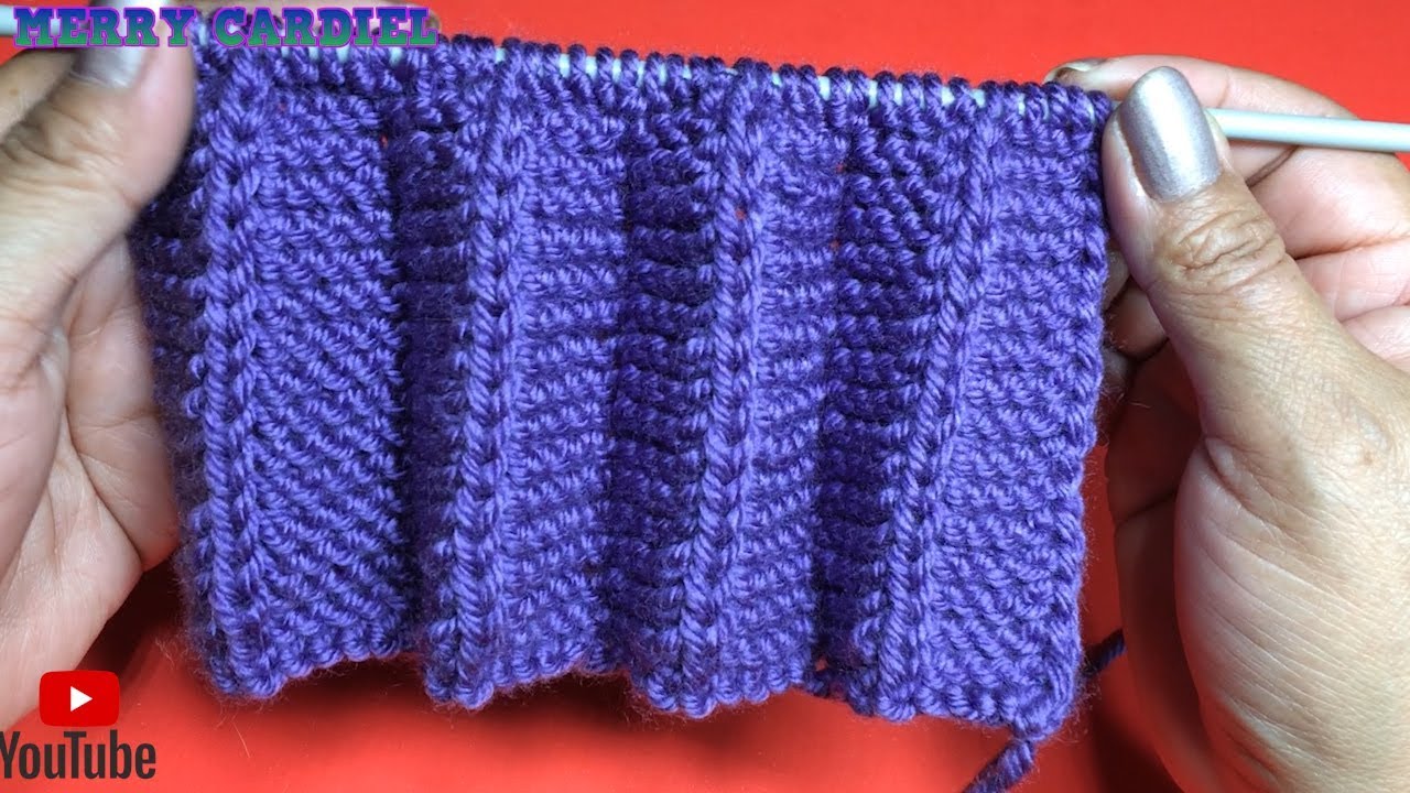 COMO TEJER PUNTADA PARA FALDA EN TABLONES YouTube