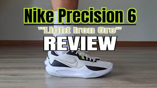 NIKE PRECISION 6 ( Light Iron Ore ) REVIEW.
