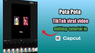 Pota Pota TikTok viral video editing tutorial in capcut || Capcut || Turjoy Edits screenshot 2
