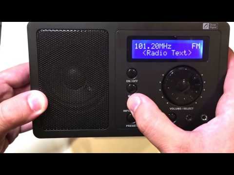 Ocean Digital DB220B DAB/DAB+FM Radio with Bluetooth& Big Display   Black