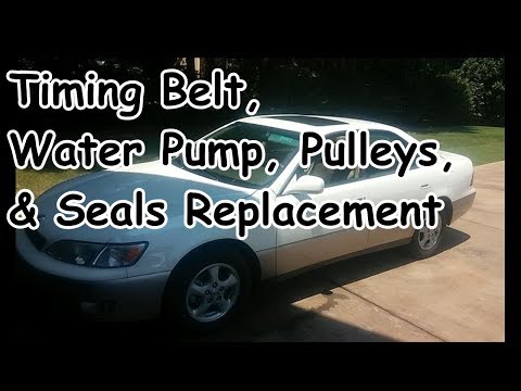 Timing Belt, Water Pump, Pulleys, & Seals - 1MZFE Lexus ES300 Redo Project - Stage 1