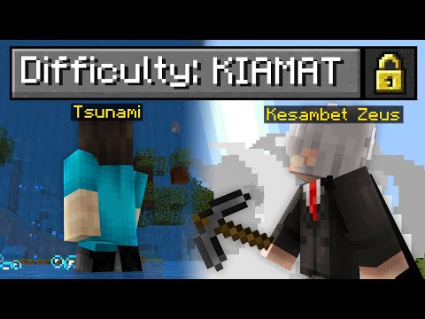 Aku PRANK Temen Untuk Mainin Minecraft Mode KIAMAT ..