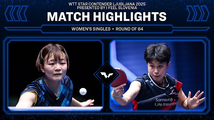 Sakura Yokoi vs Joo Cheonhui | WS R64 | WTT Star Contender Ljubljana 2025