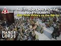 No trade dev points challenge to defeat the baron in manor lords