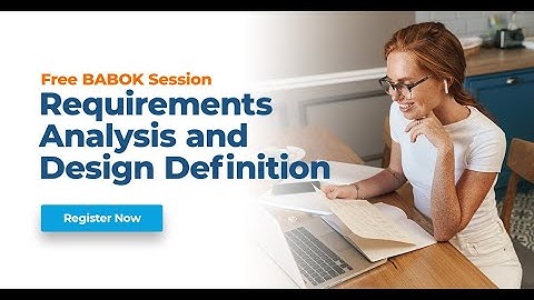 FREE BABOK SESSION ON RADD (Has a 30% weightage in CBAP exam)