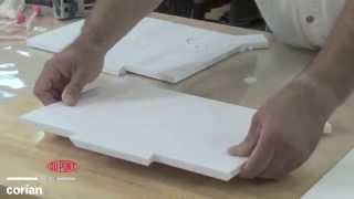 DuPont™ Corian® seamless & repairable.